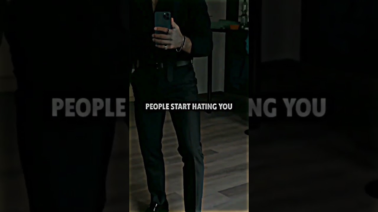 PEOPLE START HATING YOU?? ~WhatsApp status#shorts attitude status#motivation #quotes