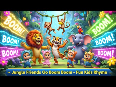 Tiny Tots World Jungle Boom Boom Song 