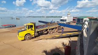 Travessia Da Balsa Rio Tapajós Itaituba Pa