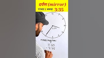 How to find mirror image #maths #viral #trending #shorts #tricks #mazak #video #tseries #mirror#ssc