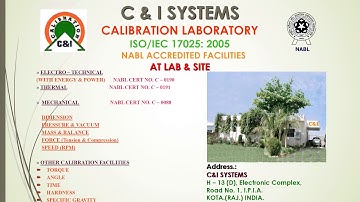 CALIBRATION LABORATORIES vidio