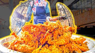 The ULTIMATE Giant SEAFOOD Fry!!! Rare Malay Village Food + BEST Street Food Tour of Terengganu!!!