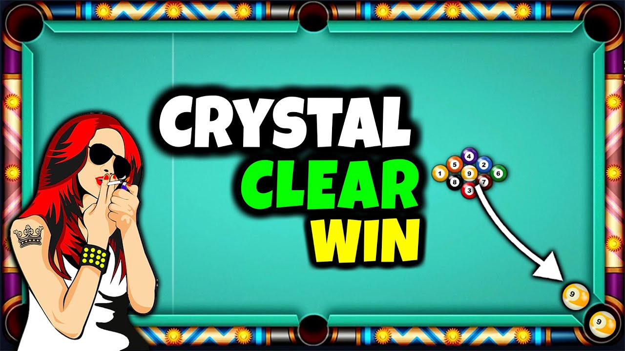 8 Ball Table 9 Ball Pool Trick Shots Crystal Clear Break Win 😍 9 Ball Pool tips and tricks