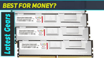 V-Color DDR5 192GB (48GBx4) 7000MHz CL34: Unleash the Power of Your TRX50 Workstation!