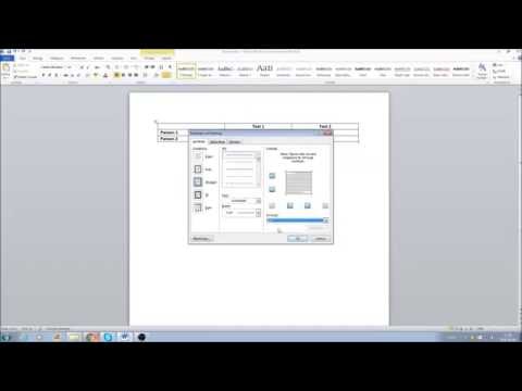 How to remove top left cell from table in Microsoft Word