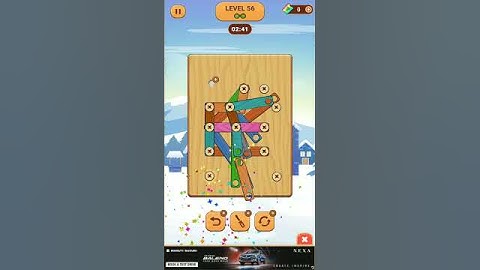 #level 56 Hard Wood Nuts and Bolts Screw #viral #games #tricks