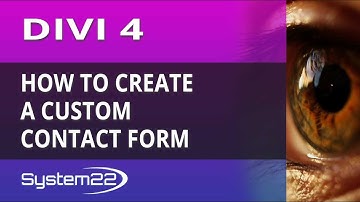 Divi 4 How To Create A Custom Contact Form