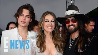 Elizabeth Hurleys Son Damian Denies Feud Rumors With Billy Ray Cyrus E News