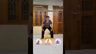 daily yoga workout for healthy lifestyle #ytshorts #viral #trending #dailyyoga #dailyworkout