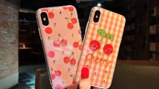 Diamond cherry iphone11promax Apple x mobile phone case XSMax soft shell 7 / 8plus female screenshot 5