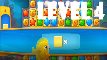 Fishdom  Level 4 (only game)   | gameplay | ios | android | pc game | playrix | beginning