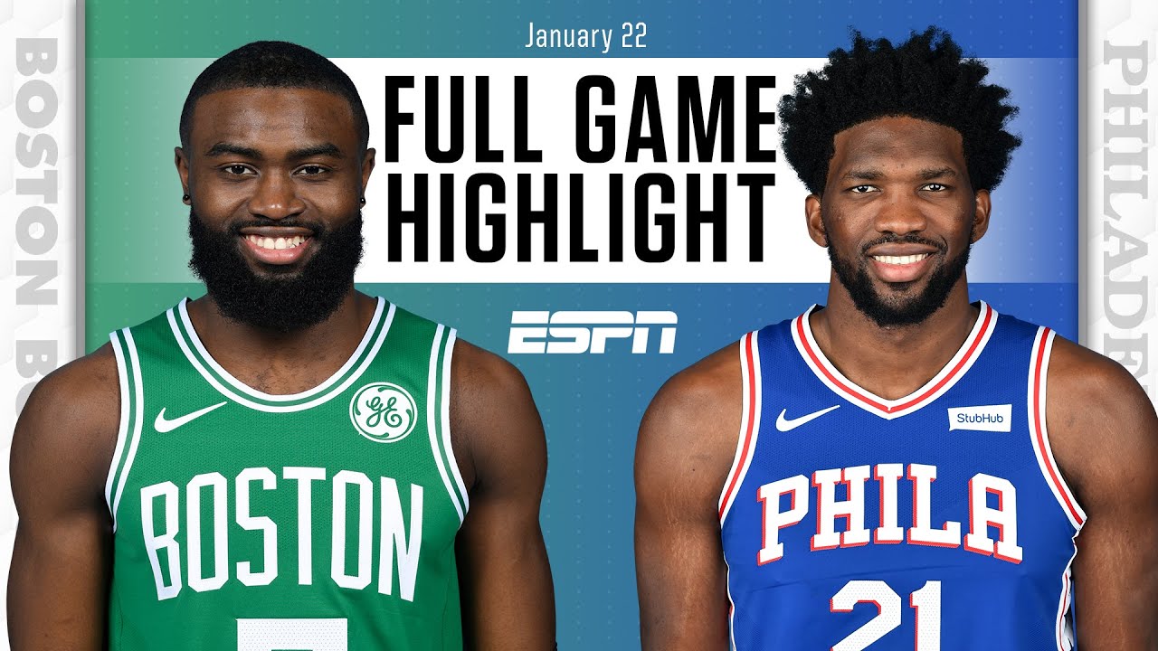 Boston Celtics vs. Philadelphia 76ers [FULL GAME HIGHLIGHTS] NBA on