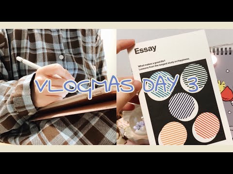 (sub) VLOGMAS DAY 3 🎄 <strong>2020년</strong> 다이어리와 <strong>달력</strong> 소개, 학교 가는 길은 즐거워(진짜임)