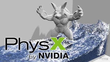 PhysX Position Based Fluids Demo TRUE-HD QUALITY