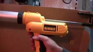 Акумулаторен пистолет за силикон DeWalt DC542K 600ml - 12V/2.6Ah NIMH