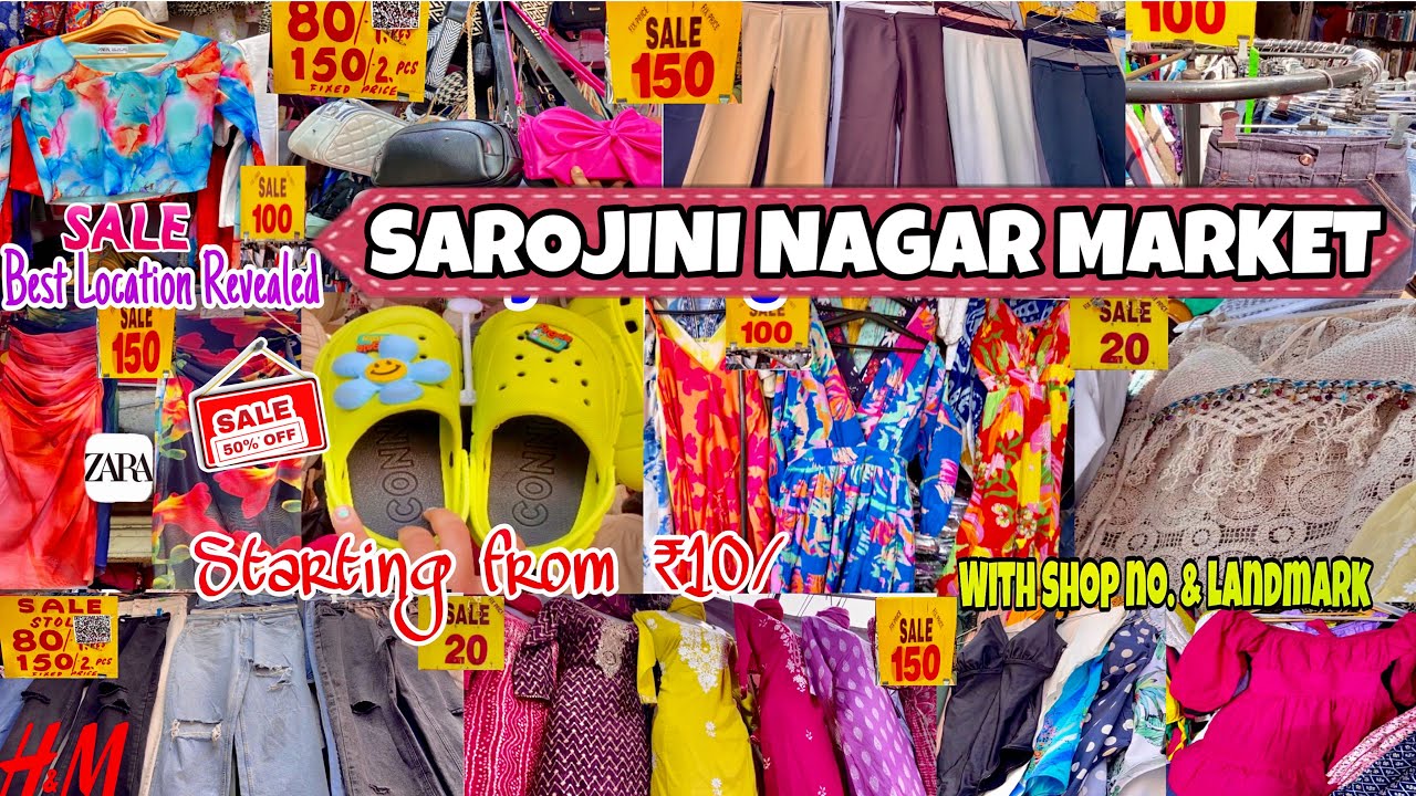 Sarojini Nagar Market Delhi |Maha Sale 2024 Collection Sarojini market |delhi sarojini nagar market