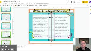 Energy Digital Notebook - Google Slides