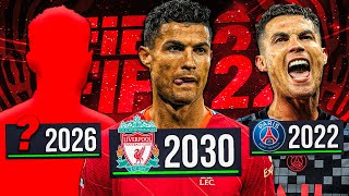 I REPLAYED the Career of CRISTIANO RONALDO... in FIFA 22! 🇵🇹