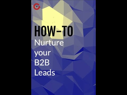 How to nurture B2B leads