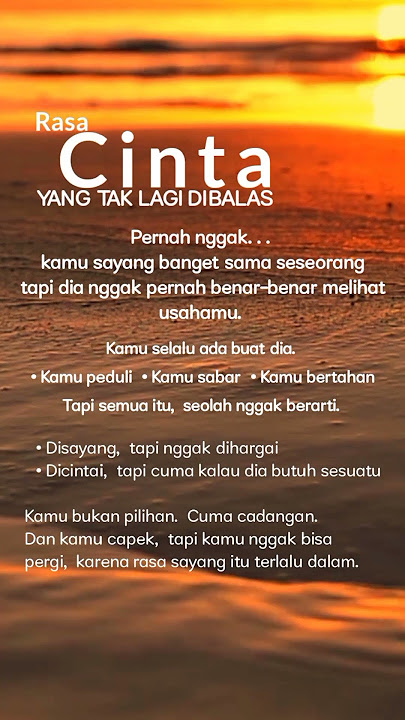Ketulusan Yang Tak Pernah Dihargai | Cinta Bertepuk Sebelah Tangan #quotes #selflove