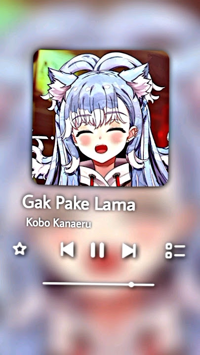 Kobo Kanaeru Cover AI lagu Gak pake lama || vtuber HoloID || #hololive #kobokanaeru #anime