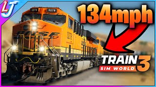 Train Sim World 3 - Speed Test & Crash at End...