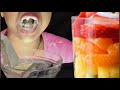 Wet big slate pencil broken crunching video 😋😋😋😋