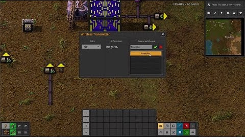 [Factorio] Wireless Transmitter, Portable Interface, and Personal Player Port