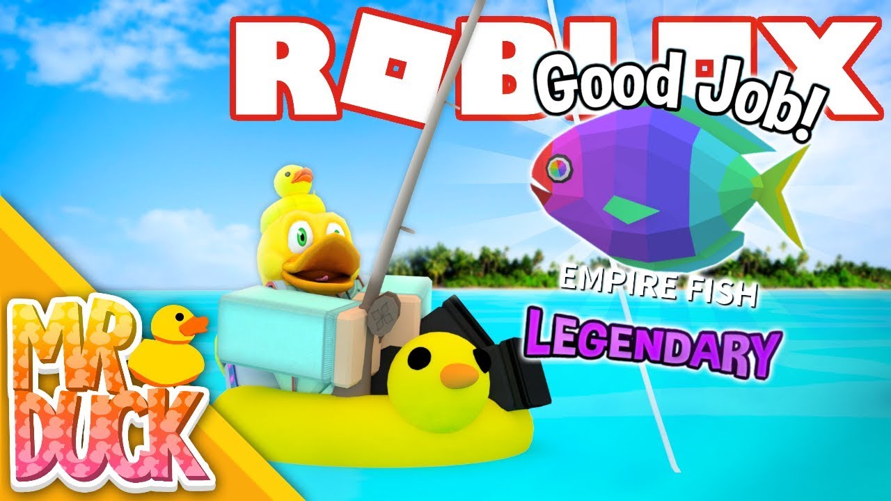 Roblox Fishing Empire Simulator CATCHING A LEGENDARY EMPIRE FISH YouTube