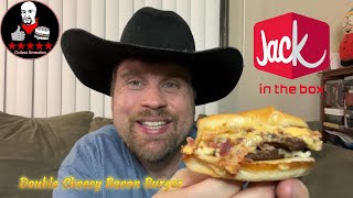 Jack in the Box Double Cheesy Bacon Burger