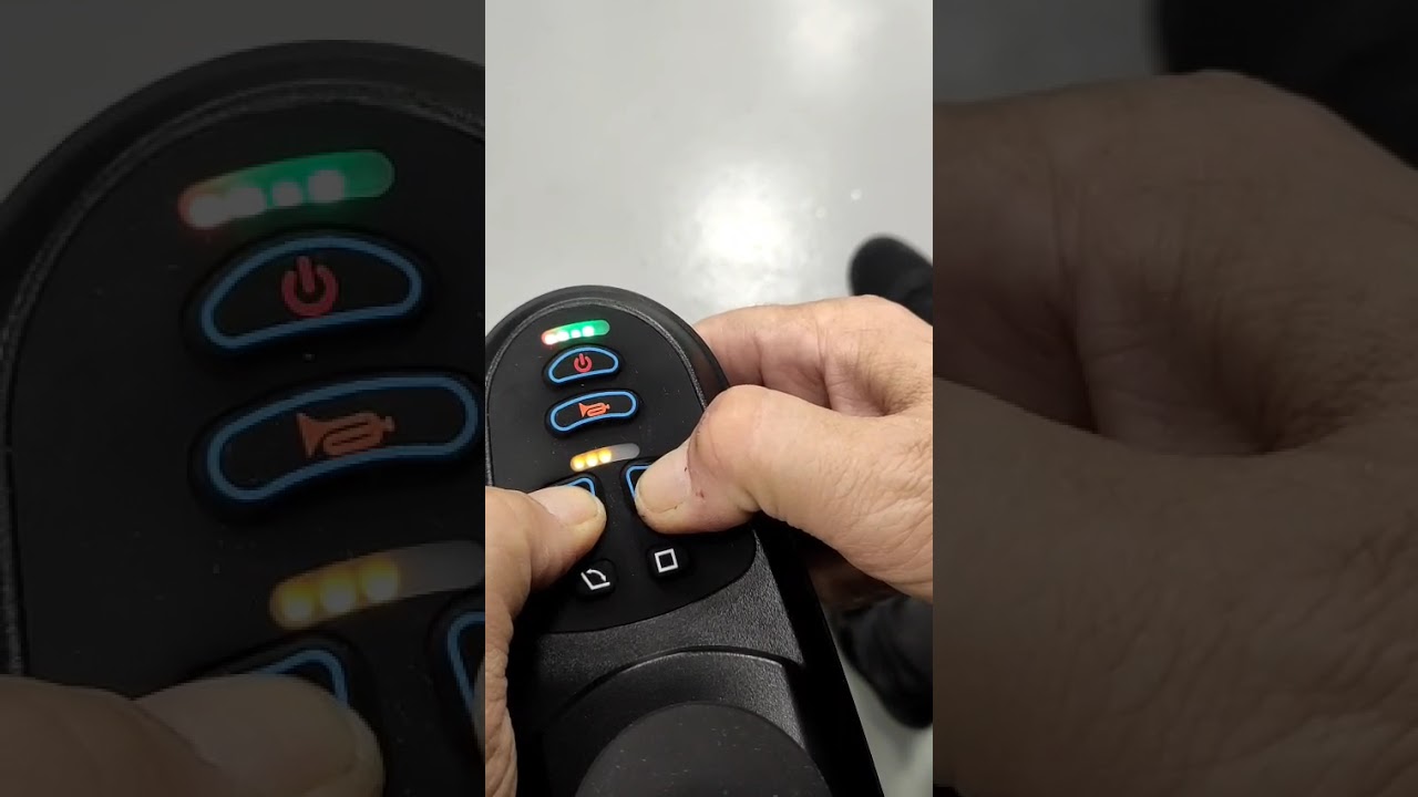 Как включить и отключить озвучкук джойстика? 