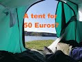 The BEST tent 50 Euros can buy? Decathlon Quechua 2 Seconds tent review