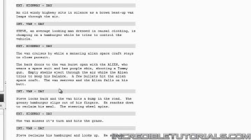 Steve and the Alien: Lesson 1-2: Outlining Your Cartoon