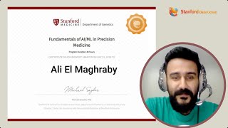 Ali El Maghraby Testimonial | Stanford Data Ocean screenshot 2