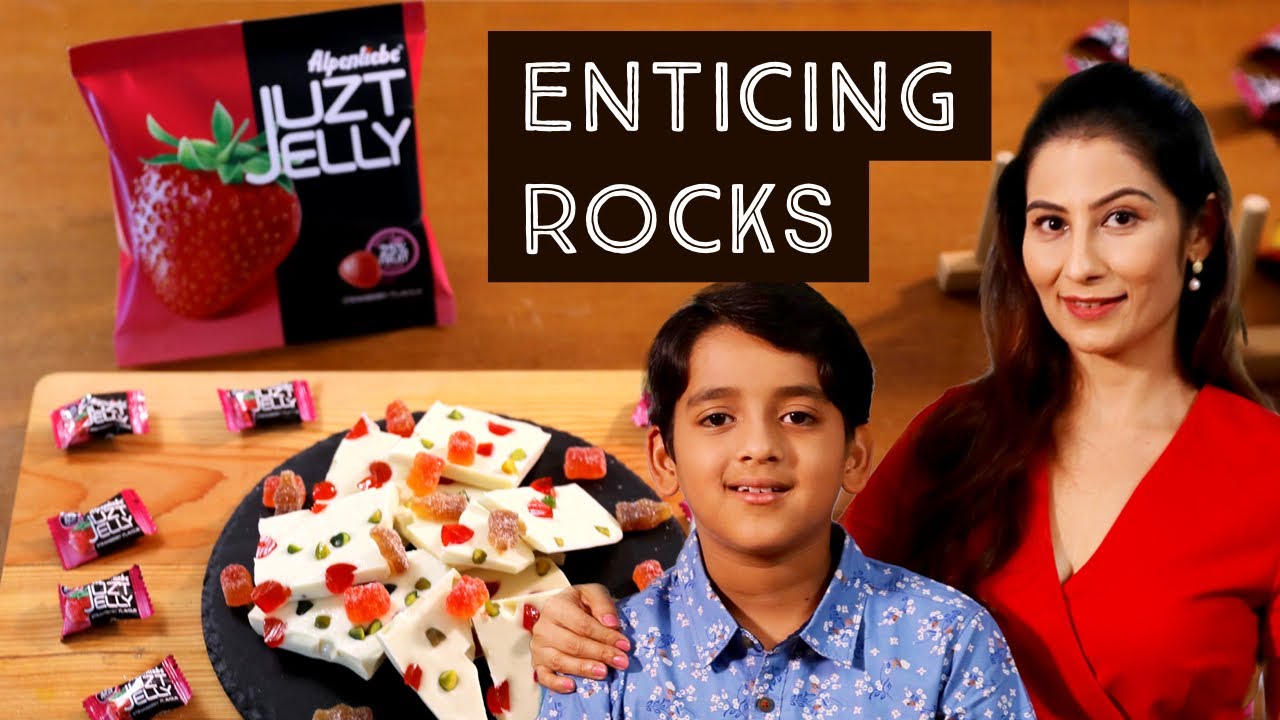 Enticing Chocolate Rocks Recipe I Alpenliebe Juzt Jelly I How to make ...