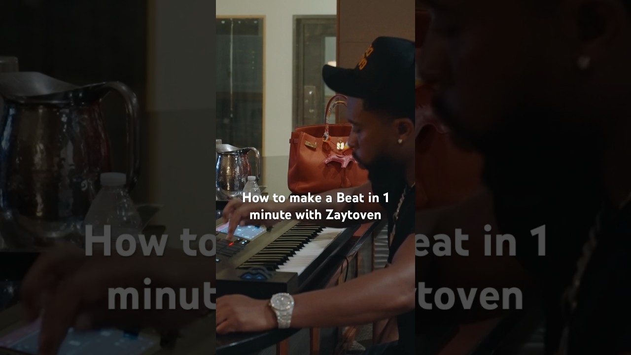 How to make a beat in 1 minute with Zaytoven