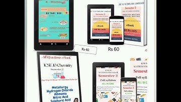 Announcement For my ICSE ISC Students |Launched Semester 2 Ebooks | 2022 Boards