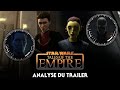 Tales of the empire  analyse du trailer  la tribune de coruscant