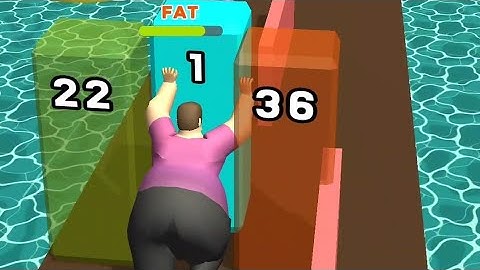 Fat Pusher Gameplay || Level 1-15 || iOS/Android