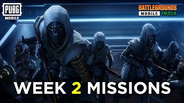 C1S1 TEK ERA -  WEEK 2 RP MISSIONS - MONTH 1 | BGMI & PUBG MOBILE