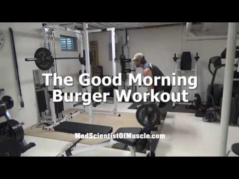 A Better Life with Burgers: Back, Biceps & Legs Strength Workout