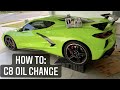 C8 CORVETTE OIL CHANGE (How To Video)