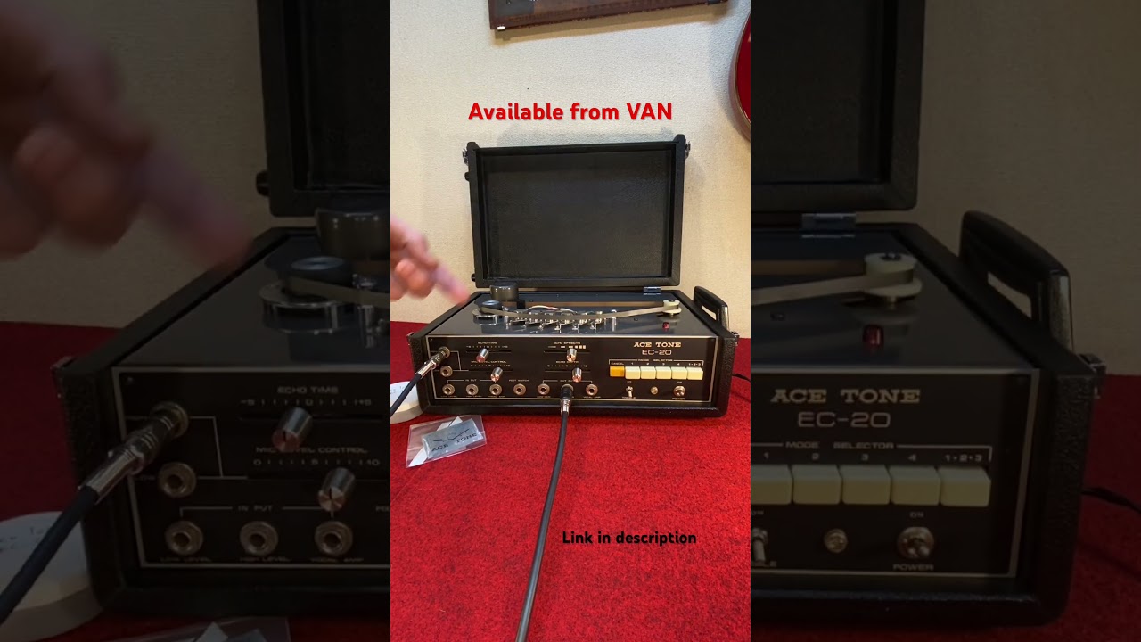 1974 AceTone EC-20 tape echo available from Vintage Audio Nagoya