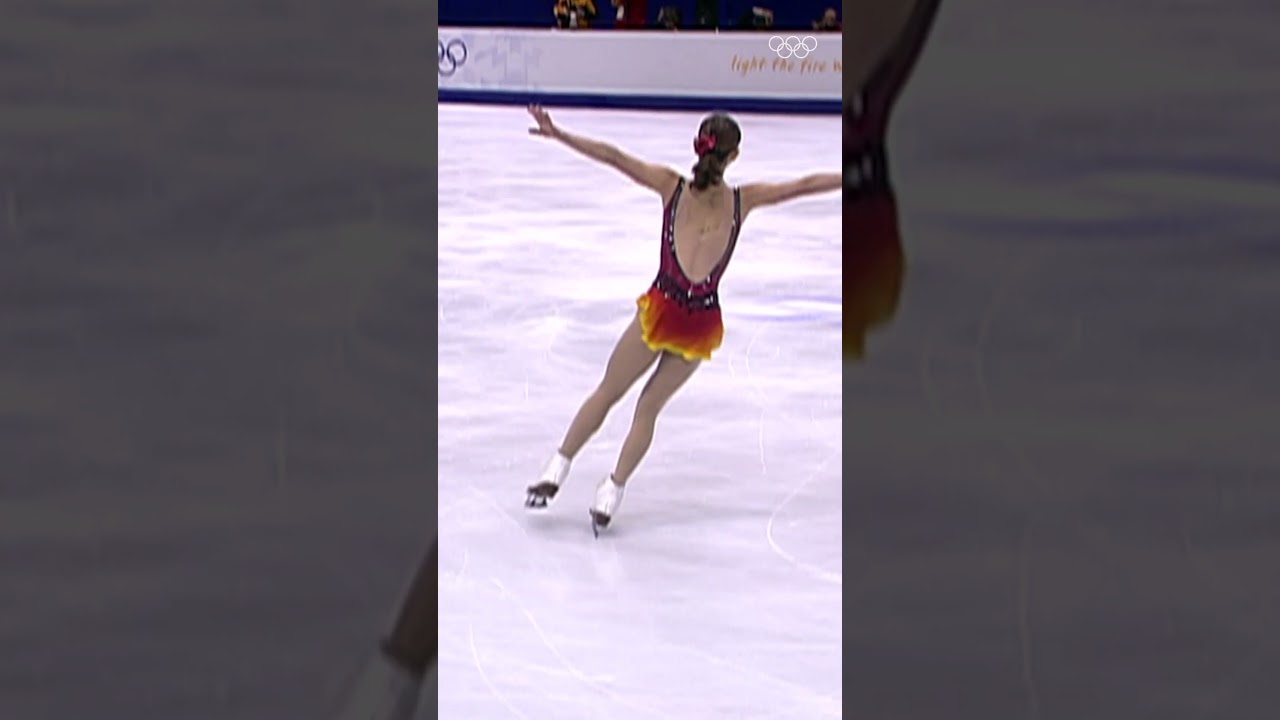 She's beauty. She's grace. Her name is Sasha Cohen. 😍 #FigureSkating #SaltLake2002
