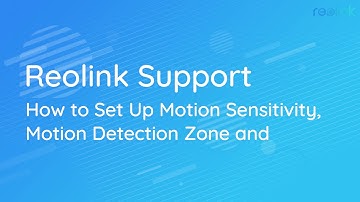 How to set up Motion Sensitivity, Motion Detection Zone and Record on Reolink Client