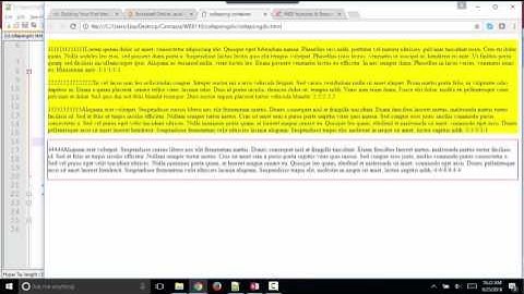 What happens to a parent HTML container when all elements are floated?