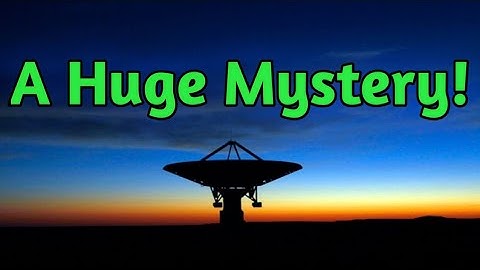 Mysterious radio signals coming from the centre of Milky way! (A HUGE MYSTERY)