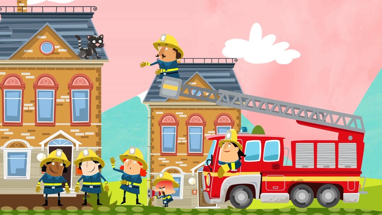 🚒🔥 Fire Truck 🔥|| Entertainment || Adventure of fire truck @pokeetv551 ...