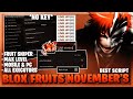Blox Fruits Script *NO KEY* – Fruit Rain, Any Fruit in Stock, Fruit Sniper &amp; Max Level Fast Farm! 🐲⚡
