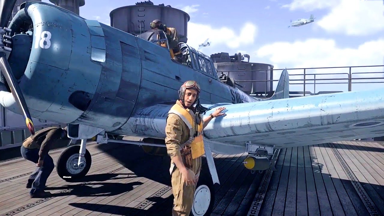 Battle of Midway Cinematic Scene | Call of Duty Vanguard